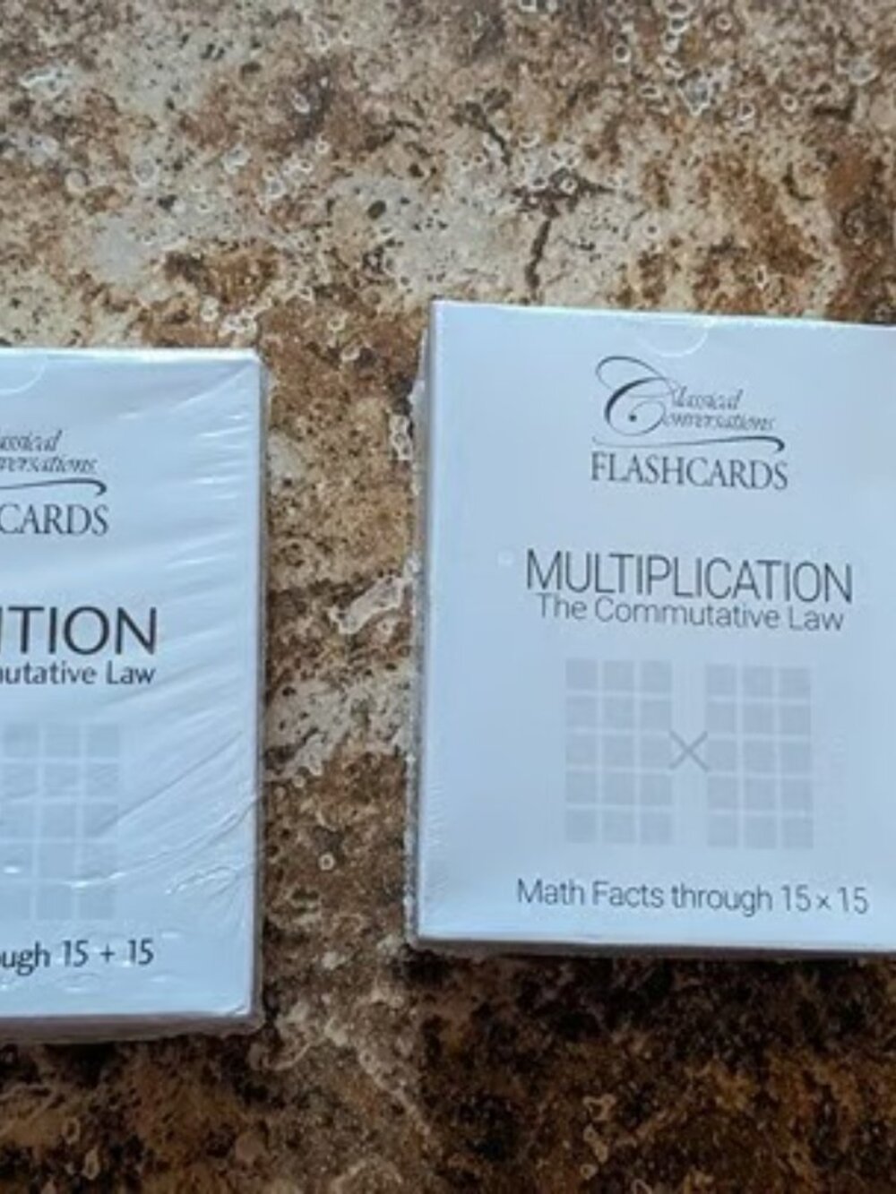 Classical Conversations Math Flashcards – Addition & Multiplication Sets - Picture 1 of 3